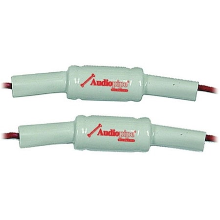 Audiopipe 199 UF 100-Volt Non-Polar 10 Percent Bass Blocker Capacitors, 2PK BB199